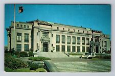 Columbus OH-Ohio, City Hall In Civic Center, Antique, Vintage Souvenir Postcard picture