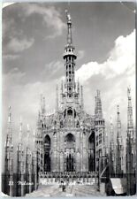 Postcard - Detail of Cathedral - Milan, Italy picture