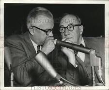 1963 Press Photo Senator McCarthy shown with his counsel Joseph Wech - nem65460 picture