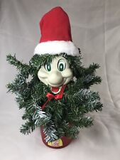 Vintage 1998 Telco Christmas Talking and Singing Tree The Pinecone Kid Read C3 picture