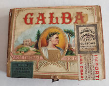 Antique 1910 Galba Small Cigar Box picture