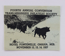 HOTEL FONTENELLE OMAHA. NEB NOV 12,13,14 1937 ADD POSTER STAMP picture
