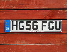 UK/BRITISH License Plate from Europe picture