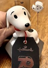 snoopy 70th anniversary Limited edition hallmark Peanuts Charlie Brown Gift picture