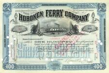 Hoboken Ferry Co. - Blue Issued to Lehman Brothers - 1897 dated Shipping Stock C picture