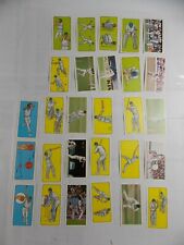 Lot of 28 Barratt Bassett Trade Cards Play Cricket 1980 picture