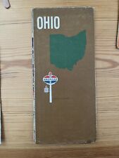 Vintage 1967 State Of Ohio Road Map American Oil Co picture
