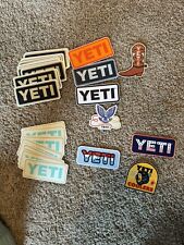 🚨Yeti 4th Of July Stickers Cowboy Boot Plus Misc Lot King Crab Orange Rare🚨 picture