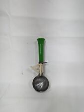 Vintage BONNY PRODUCTS ICE CREAM SCOOP Metal Green Plastic Handle NY Scooper picture