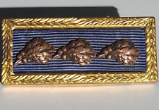 VIintage Presidential Unit Citation(PUC) Ribbon Bar- 3 Bronze Oak Leaf Devices* picture