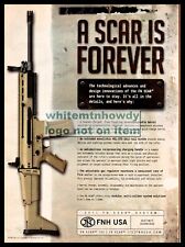 2011 FN SCAR Gas-Piston Autoatic Rifle FNH USA Original PRINT AD picture