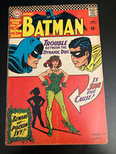 BATMAN #181 **Key 1st Poison Ivy CF Intact** (FN) Super Bright & Colorful picture