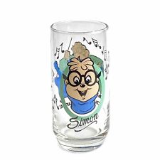 SIMON Alvin and The Chipmunks Drinking Glass Tumbler Vintage 1985 picture