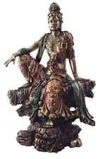 Top Collection Water and Moon Quan Yin Statue in Royal Ease Pose- Kwan Yin Go... picture