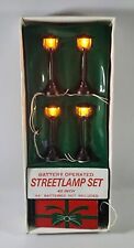 Vintage Department 56 Streetlamp Set  Tested  1980's Taiwan  picture