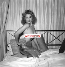 TEMPEST STORM Over Exposed Gets In Bed ** Hi-Res Pro Archival Print (8.5