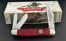 🔥 1998 Winchester Whittler Style  W18 390119 Red Bone Pocket Knife Cartridge picture
