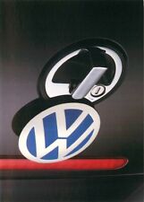 Advertising Postcard Volkswagen Beetle - circa 1998 - Trunk Latch Close-up picture