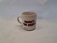 Vintage Wendy's 1984 Where's The Beef Coffee Tea Cup H2 picture