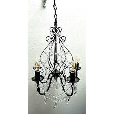 Pottery Barn Mini Crystal Chandelier  picture