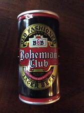 Vintage Bohemian Club Lager Beer Can Pull Tab Intact 12oz nice condition  picture