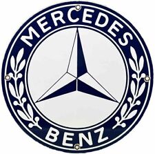 VINTAGE MERCEDES BENZ DEALERSHIP PORCELAIN SIGN AMG SEC BMW MAYBACH LAMBORGHINI picture