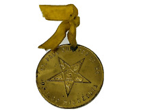 1939 Masonic Eastern Star Golden Jubilee St. Paul MN Chapter 24 Medallion Medal picture