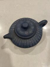 Chinese Yixing Handmade Zisha teapot Blue Clay Tea Pot Vintage Marked picture