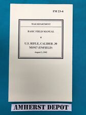 M1917 Rifle Enfield FM 23-6 Army Field Manual picture