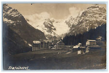 c1910 Trafoihotel Near Mountains Bolzano South Tyrol Italy RPPC Photo Postcard picture