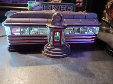 Vintage 1998 Telemania Joe’s 50’s Diner Telephone Tested Works with Lights Music picture