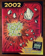 Vintage Ernie Ball Guitar Catalog 2002, Strings, Pedals, Plugs, Cables & More picture