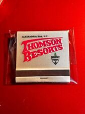 MATCHBOOK - THOMSON RESORTS - ALEXANDRIA BAY, NY - UNSTRUCK picture