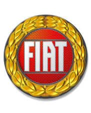 Fiat 1966 - 1967 Emblem Round Aluminum Sign - 14 colors - Made USA - Italian Car picture