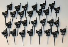 Lot of 28 VTG Halloween Black Cat Plastic Cupcake Cake Toppers Crafts Hong Kong picture