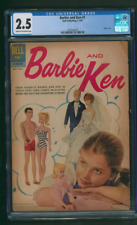 Barbie and Ken #1 CGC 2.5 Dell Publishing Comic Book 1962 Photo Cover picture