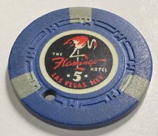Flamingo 25 Casino Chip- 1948 Classic- Scarce Drilled  picture