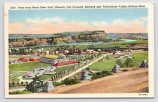 c1940s Fair Grounds Refinery Yellowstone Valley Vtg Billings Montana MT Postcard picture