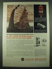 1965 Allen-Bradley Ad - Hot Molded and Type R Adjustable Fixed Resistors picture