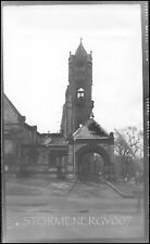 Eliot Congregational Church Sunday Morning after Fire Newton MA 1956 kodak photo picture