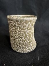 Pottery- Sponged-Cup-Handcrafted- Signed Taylor 1991 picture