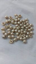 Vintage Faux Pearl Buttons Lot of 64 picture