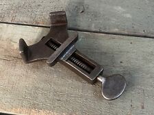 Vintage E. PRESTON 120mm Cast Iron Mitre Clamp Made in England Woodwork Frame picture