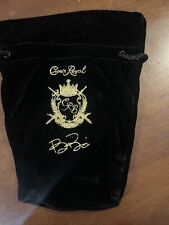 RARE Crown Royal Black Velvet Big Boi Bag. picture