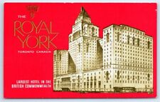 Postcard The New Royal York Hotel, Toronto, Canada F174 picture
