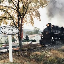 East Broad Top Railroad EBT #17 2-8-2 Baldwin Locomotive Train Photograph 7x5 picture