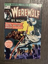 Werewolf By Night #33 FN to FN/VF 2nd Moon Knight Bronze Age Marvel Comics 1975 picture