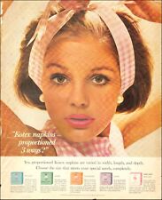 1964 Vintage ado for Kotex sanitary napkins pretty model 06/08/22 picture
