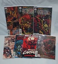Lot OF 7 Absolute Carnage Scream 1-3 Separation Anxiety 1 Va Deadpool 1 + picture