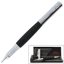 Rotring Initial  Black Metal Rollerball Pen 22498 (IN BOX - NO REFILL) picture